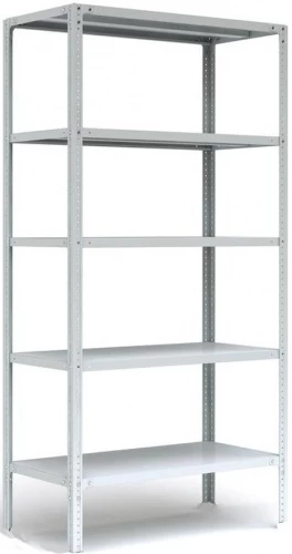 Стеллаж металлический Титан МС-750 2500x700x300/5